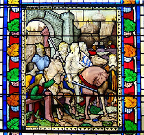 Church House Stained Glass window